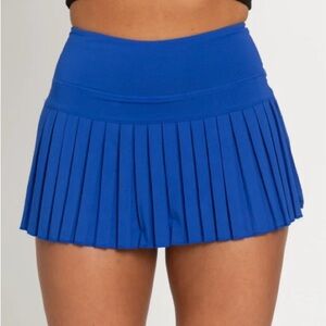 GOLDHINGE skirt royal blue